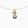 Anhänger Schalen | Tahitiperle | 585 Gelbgold