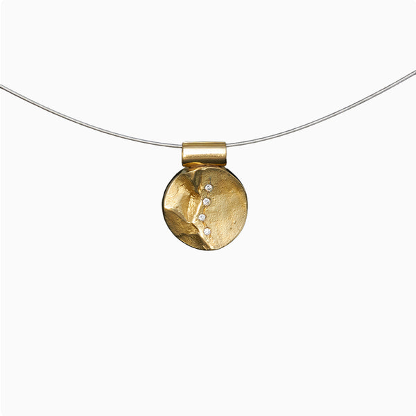 Anhänger Berge | Brillanten | 585 Gelbgold