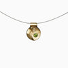 Anhänger Berge | Turmalin & Brillant | 585 Gelbgold