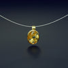 Anhänger | Rutilquarz | 585 Gelbgold