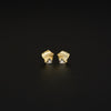 Ohrstecker Stein | Brillanten | 585 Gelb- und Weißgold
