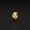 Ring | Saphir & Brillanten | 750 Gelbgold