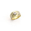 Ring 'Lava' | Brillant | 585 Gelbgold