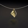 Anhänger aus Gelb- und Weißgold mit Brillanten