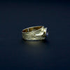 Gelbgoldring mit Ceylon-Saphir