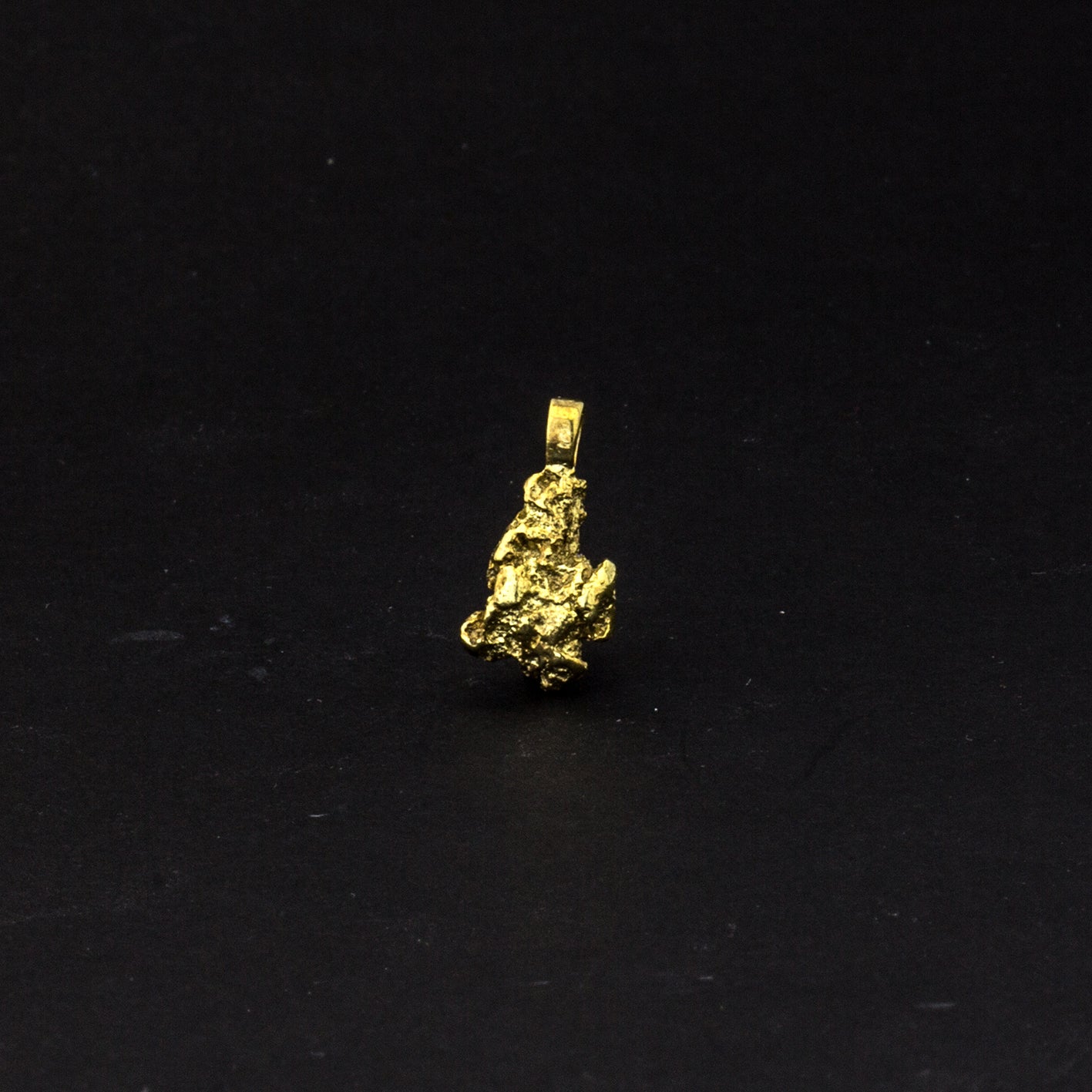 Anhänger 'Stein' aus Gelbgold