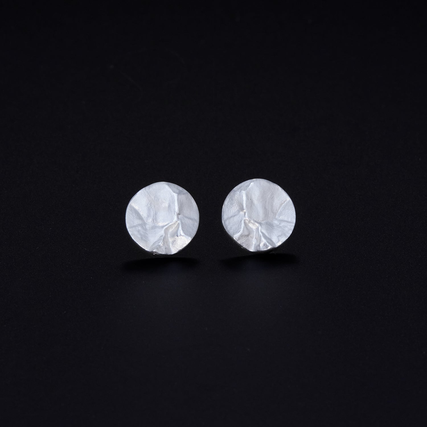 Ohrstecker 'Berge', ca.16mm, aus Sterling Silber