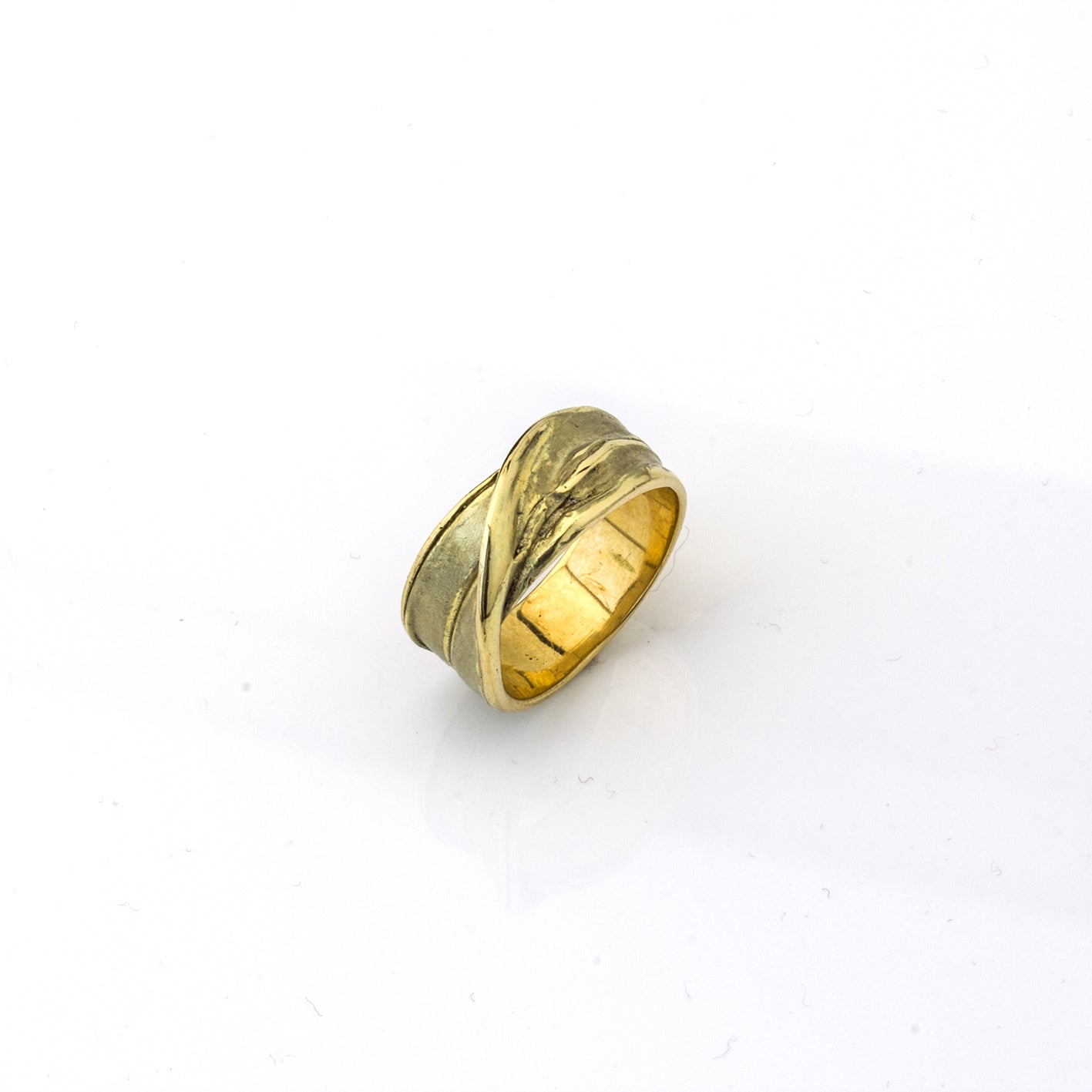 Ring 'Überwurf', 9mm | 585 Gelbgold