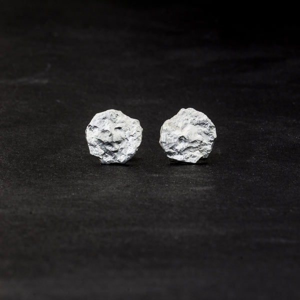 Ohrstecker 'Stein', ca.12mm, aus Sterling Silber