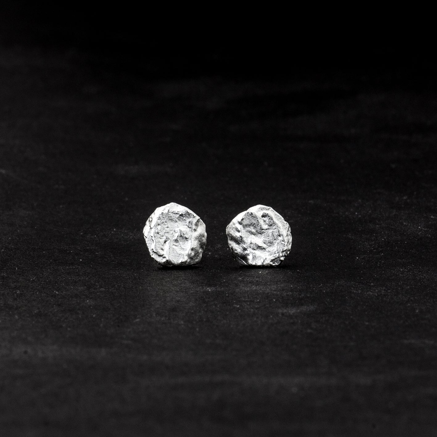 Ohrstecker 'Stein', 8mm | 925 Sterlingsilber