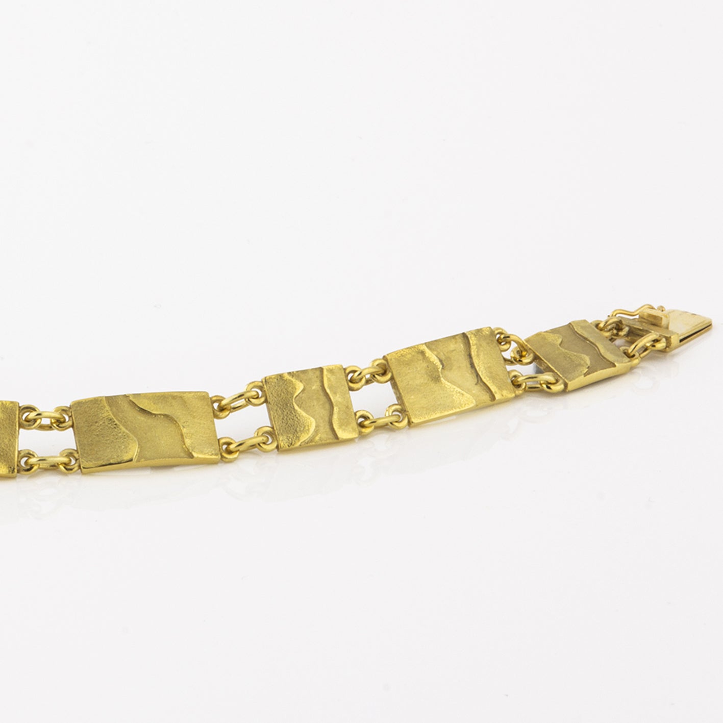 Armband 'Schichten' | 585 Gelbgold
