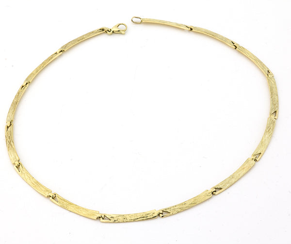 Kette 'Wellen' aus Gelbgold