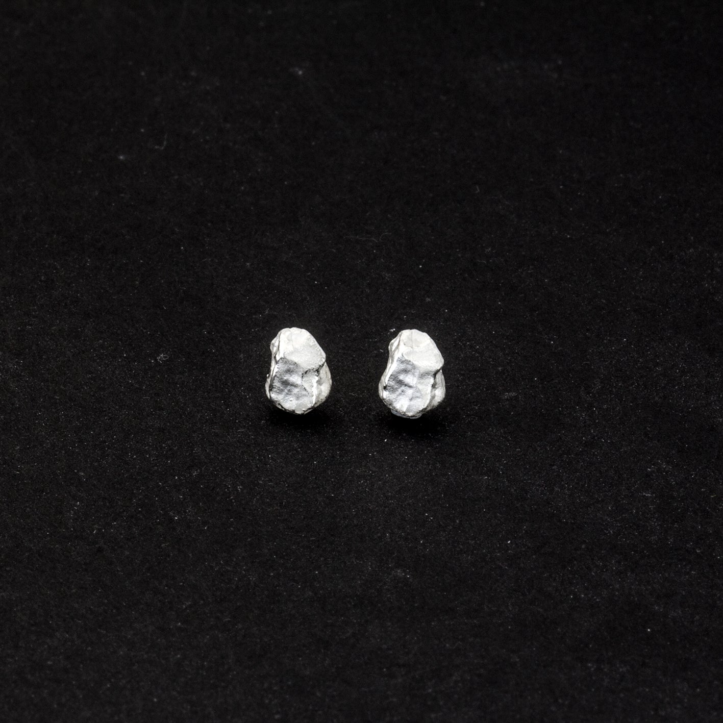 Ohrstecker 'Stein' aus Sterling Silber