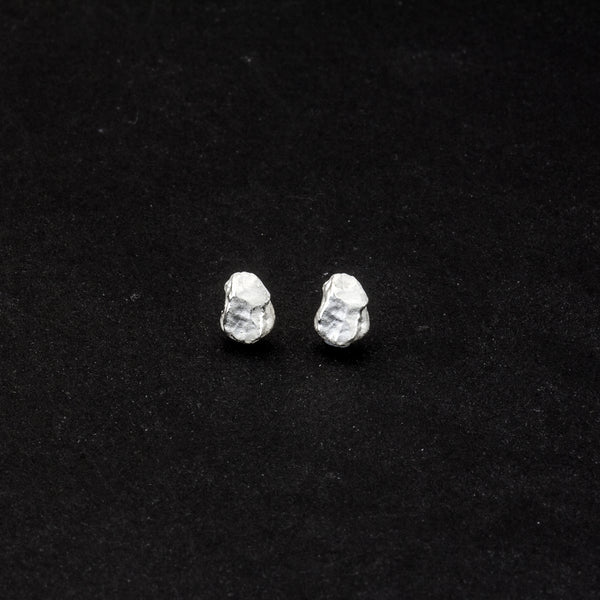 Ohrstecker 'Stein' aus Sterling Silber