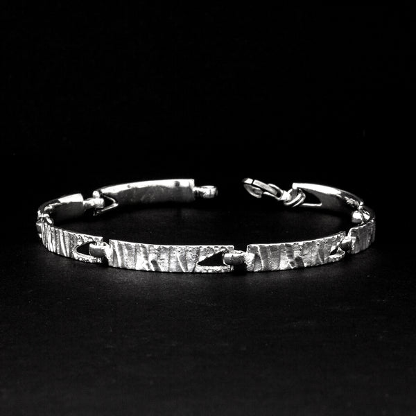 Armband 'Lava' aus Sterling Silber