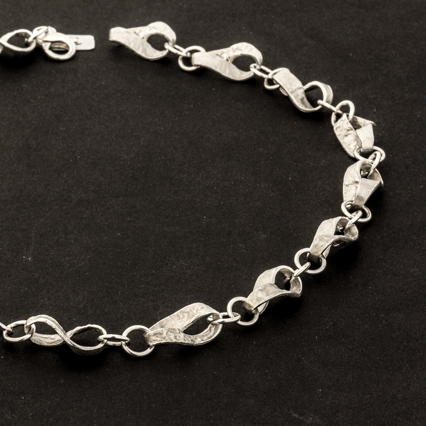 Kette 'unendlich' mittel, Sterling Silber