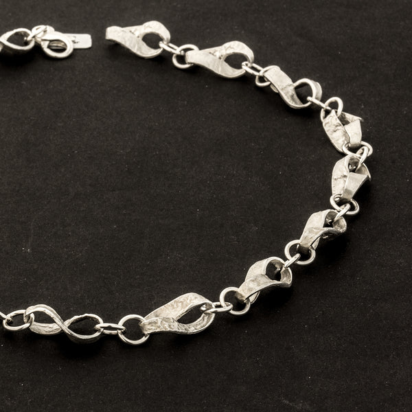Kette 'unendlich' mittel, Sterling Silber