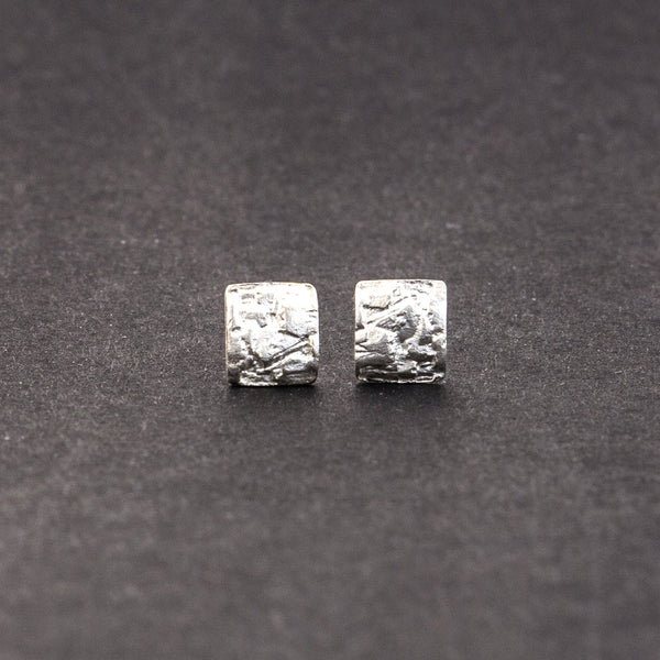 Ohrstecker 'Lava' aus Sterling Silber