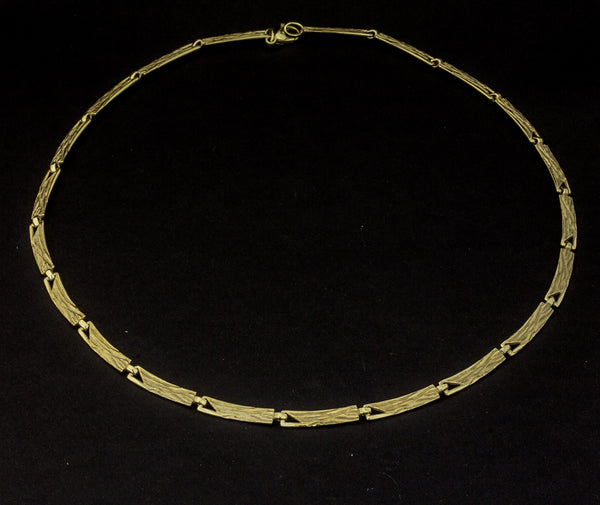 Kette 'Wellen' aus Gelbgold