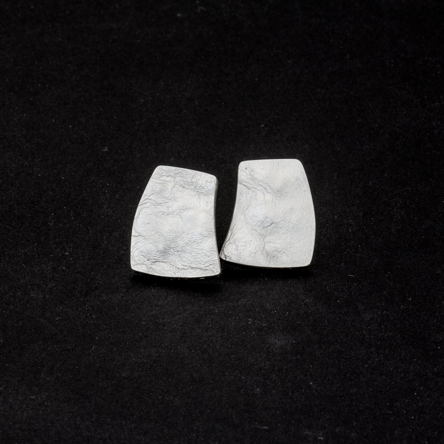 Ohrstecker 'Lava' aus Sterling Silber