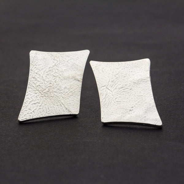 Ohrstecker 'Lava' aus Sterling Silber