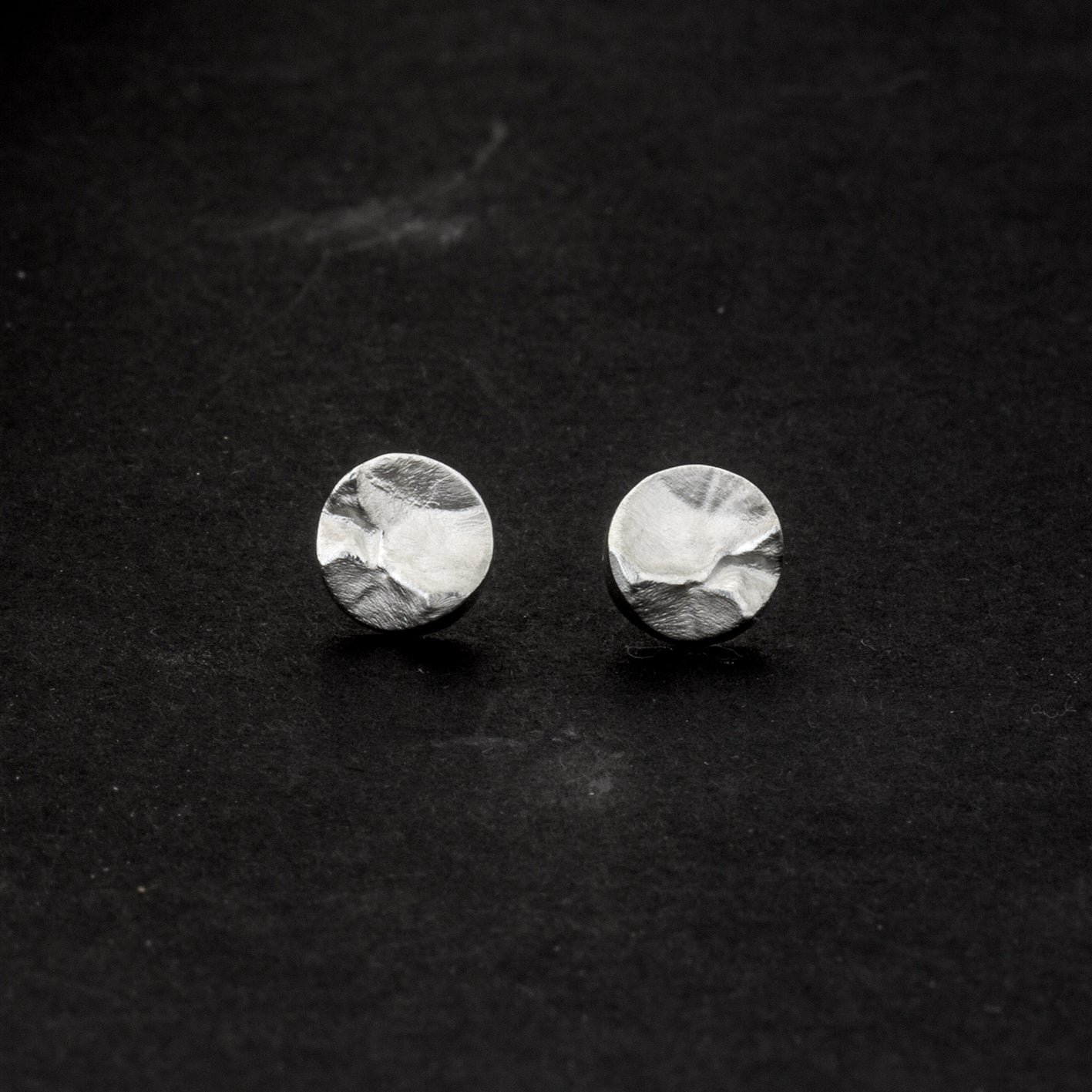 Ohrstecker 'Berge', 9mm | 925 Sterlingsilber
