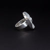 Ring 'Berge' -oval- aus Sterling Silber