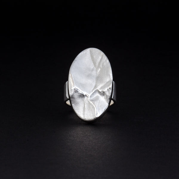 Ring 'Berge' -oval- aus Sterling Silber